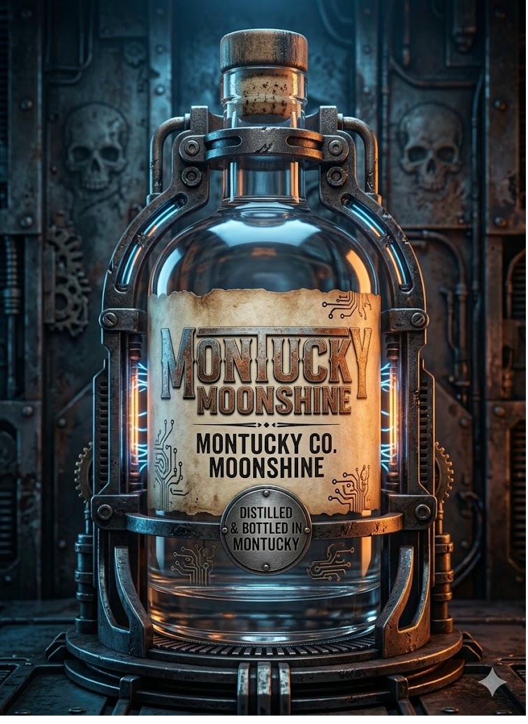 Montana Mule moonshine cocktail